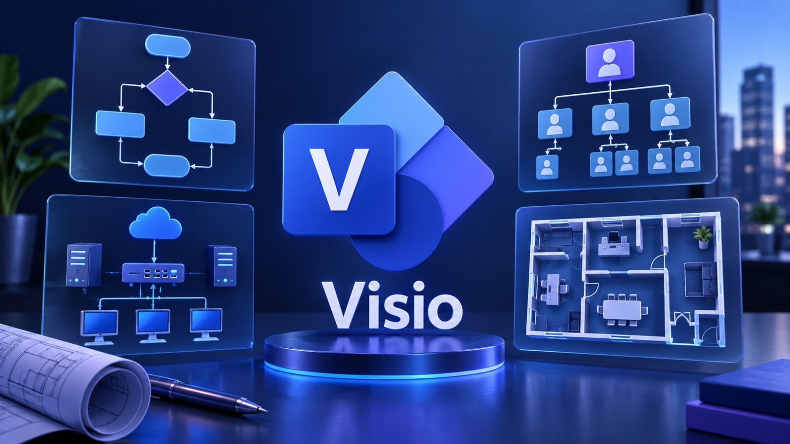 Visio 产品识别与主要用途主视觉